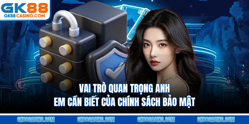 Vai trò quan trọng anh em cần biết của chính sách bảo mật 